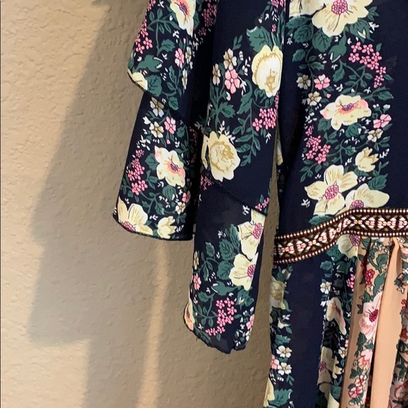 Coeur De Vague floral midi dress - Picture 9 of 12